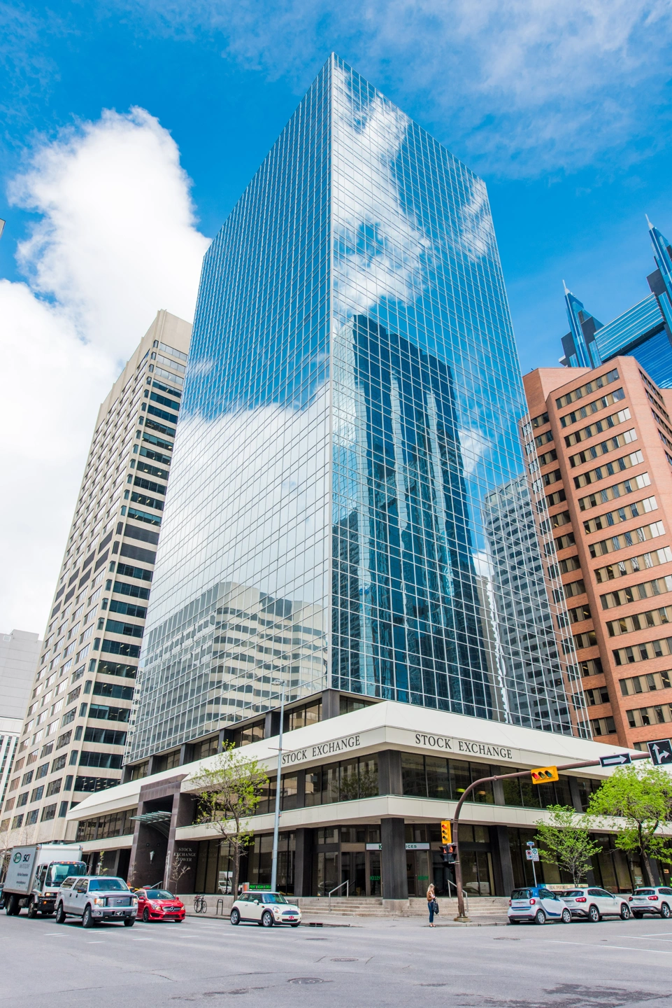 stock exchange building